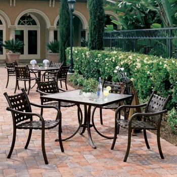 patio cross strap furniture