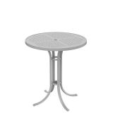 Boulevard 36" Round Umbrella Bar Table