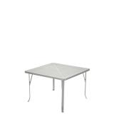 aluminum square patio dining table