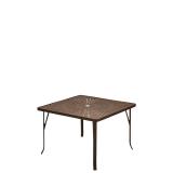 square umbrella outdoor dining table