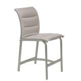 patio padded sling armless counter height stool