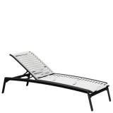 patio chaise lounge armless ribbon segment