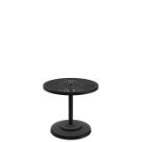 La'Stratta 30" Round KD Pedestal Dining Umbrella Table