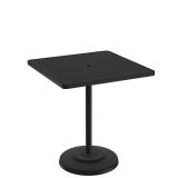 pedestal outdoor bar table