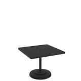 patio square pedestal dining umbrella table