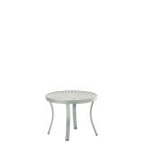 aluminum outdoor tea table round